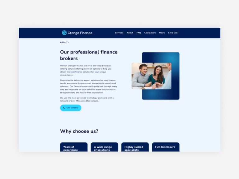 New mortgage website templates now available