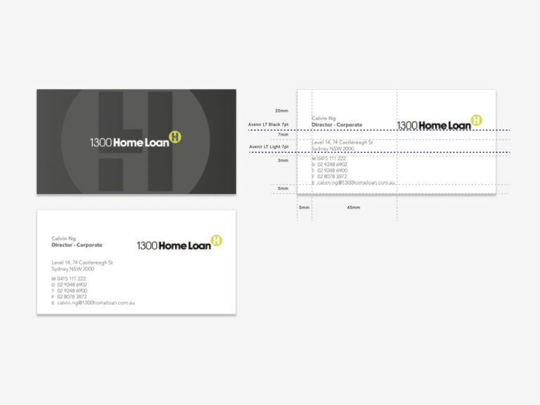 Unique business card designs for mortgage brokers